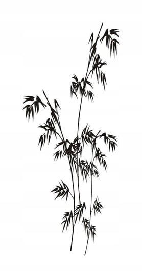 Naklejka na ścianę - Bambus 5, 120x48 cm Naklejkolandia