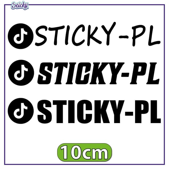 Naklejka Nick Tik Tok 10 Cm Sticky Studio