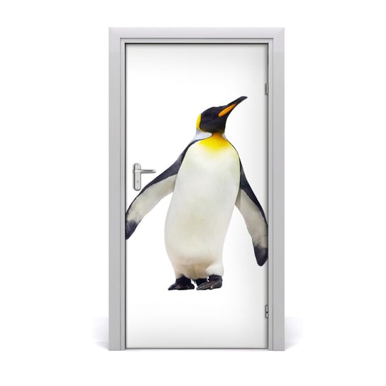 Naklejka samoprzylepna na drzwi ścianę Pingwin, Tulup Tulup