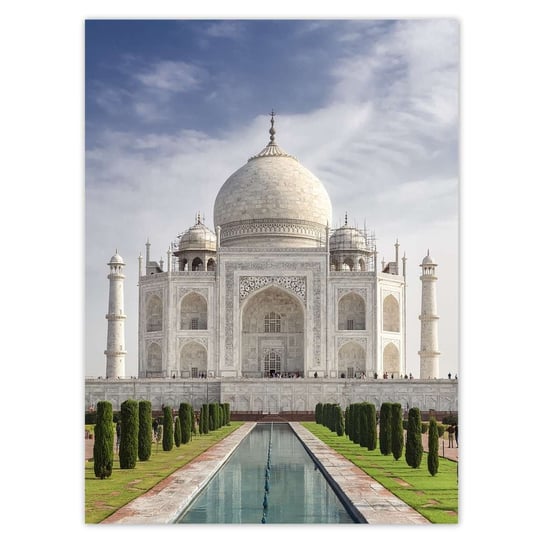 Naklejka ścienna 100x135 Historyczny Taj-Mahal ZeSmakiem