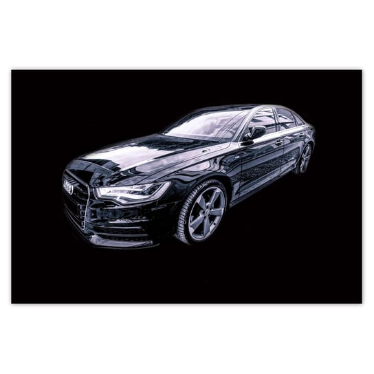 Naklejka ścienna 120x80 Audi A8 Samochód Auto ZeSmakiem