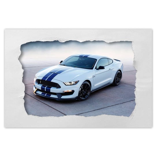 Naklejka ścienna 120x80 Ford Mustang Shelby ZeSmakiem