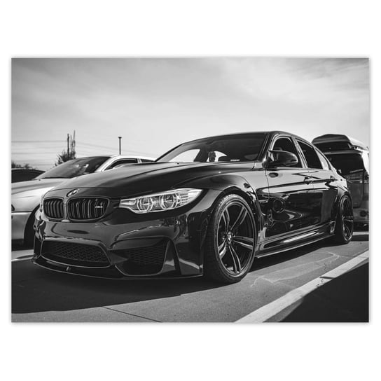 Naklejka ścienna 135x100 BMW M3 Auto ZeSmakiem