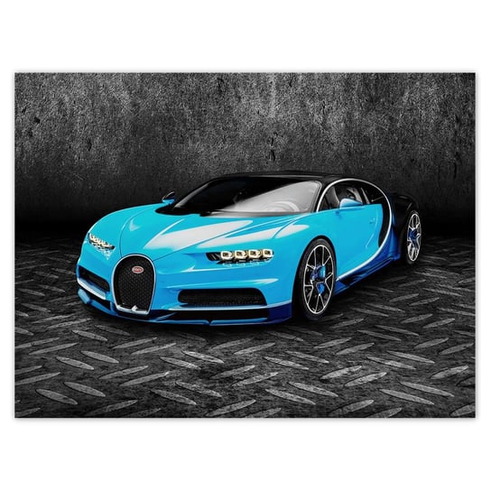 Naklejka ścienna 40x30 Bugatti Auto dla chłopca ZeSmakiem