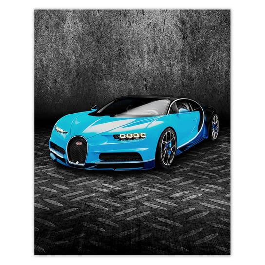 Naklejka ścienna 40x50 Bugatti Auto dla chłopca ZeSmakiem