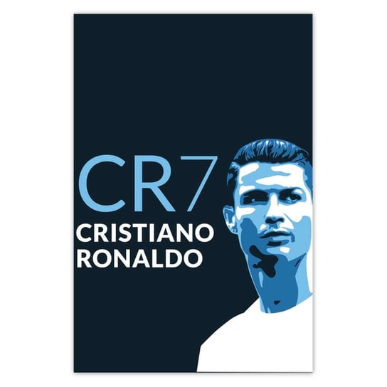 Naklejka ścienna 40x60 Cristiano Ronaldo Piłkarz ZeSmakiem