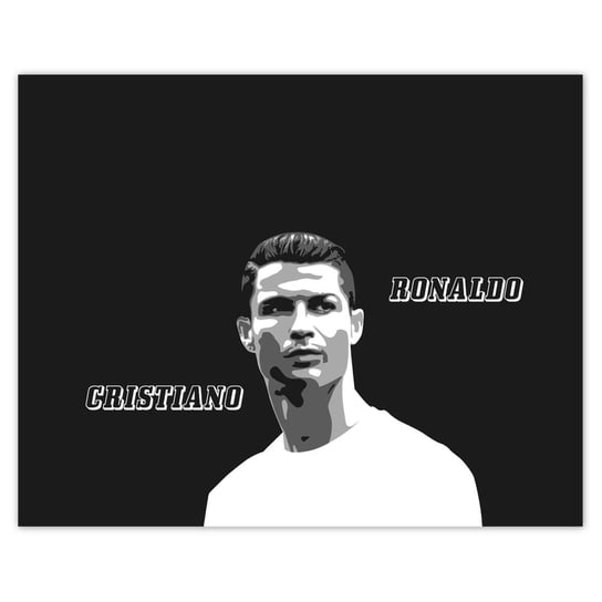 Naklejka ścienna 50x40 Cristiano Ronaldo Piłkarz ZeSmakiem