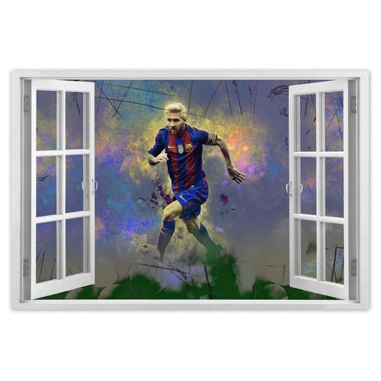 Naklejka ścienna 60x40 Lionel Messi ZeSmakiem