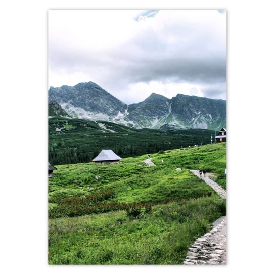 Naklejka ścienna 70x100 Tatry Hala Gąsienicowa ZeSmakiem