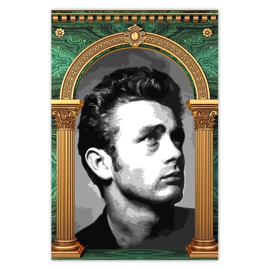 Naklejka ścienna 80x120 Aktor James Dean ZeSmakiem