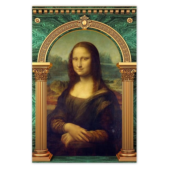 Naklejka ścienna 80x120 Mona Lisa ZeSmakiem