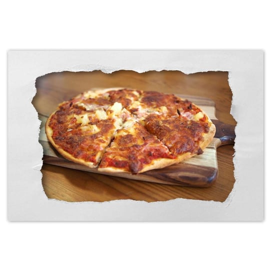 Naklejka ścienna 90x60 Prosta pizza ZeSmakiem