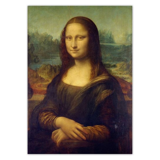 Naklejka ścienna A2 PION Mona Lisa ZeSmakiem