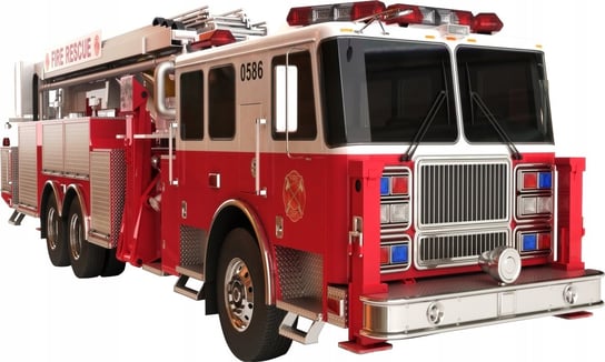 Naklejka Straż pożarna wóz strażacki Pojazdy 69, 50x30 cm Naklejkolandia