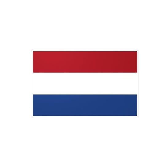 Naklejka z flagą Holandii 2,0x3,5 cm po 1000 sztuk Inny producent (majster PL)