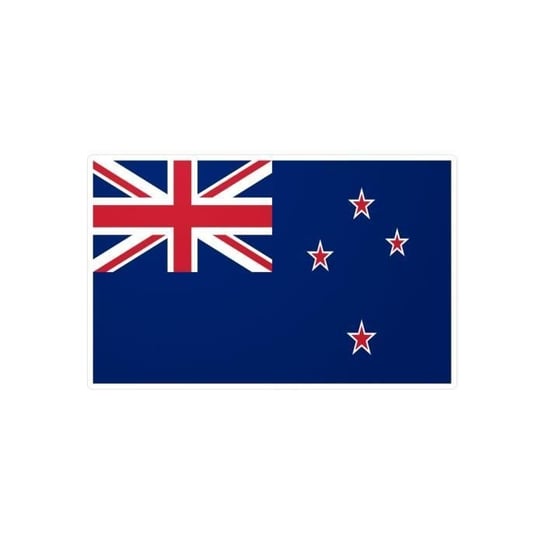 Naklejka z flagą Nowej Zelandii 8,0x13,0cm w 1000 sztuk Inny producent (majster PL)