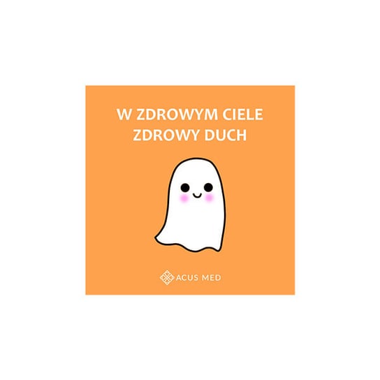 Naklejki 10 szt. różne wzory - duch Acus Med