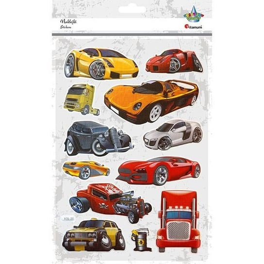 Naklejki 3D samochody Titanum Craft-Fun Series Titanum