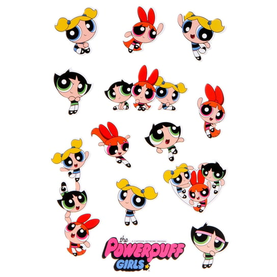 Naklejki, Cartoon Network, The Powerpuff Girls, 12 Sztuk Empik