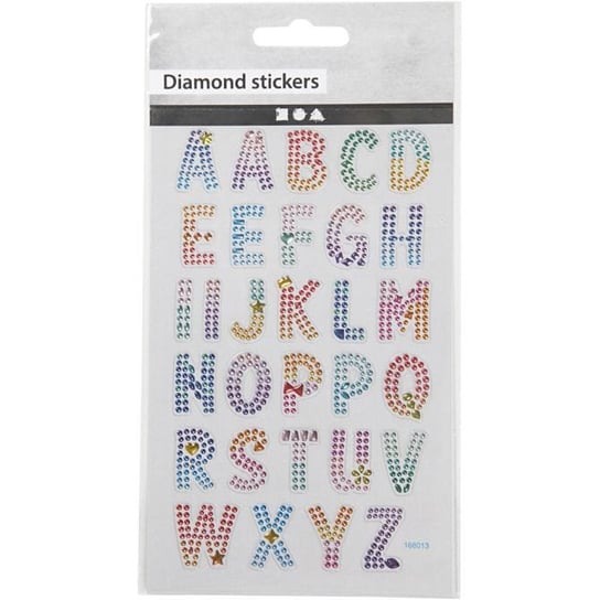 naklejki diamentowe alfabet Creativ Company A/S