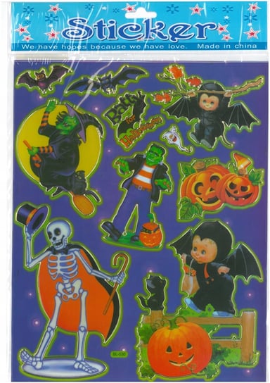 Naklejki Dla Dzieci Halloween Straszne Naklejki Midex
