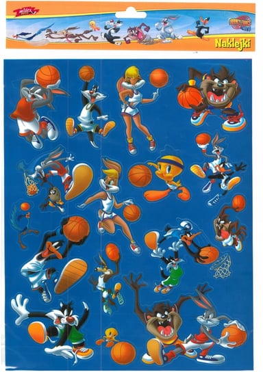 Naklejki Dla Dzieci Looney Tunes Kosmiczny Mecz Midex