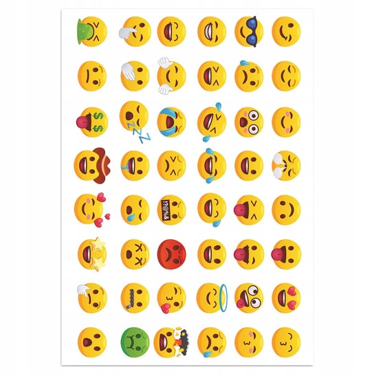 Naklejki Emoji Dekoracje Postacie A4 Z2 Propaganda