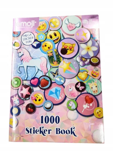 Naklejki klasyczne EMOJI sticker Durabo 1000 sztuk Inna marka