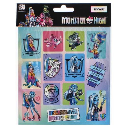Naklejki kwadrat 21x16 cm Monster High STARPAK 518523 Starpak