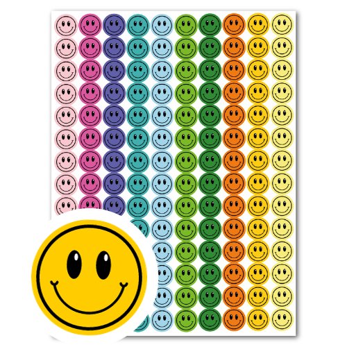 Naklejki Motywacyjne Buźki 140 Szt Uśmiechnięte Kolorowe Nalepki Dla Dzieci Do Szkoły Nauki Sticky Studio