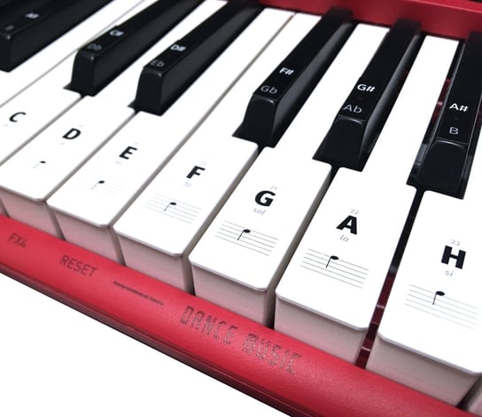 Naklejki na keyboard na klawisze NKHBK/AKORD Akord