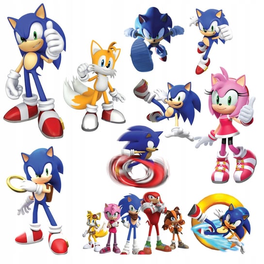 Naklejki Na Ściane Duże Sonic Dekoracja Z2 Inna marka