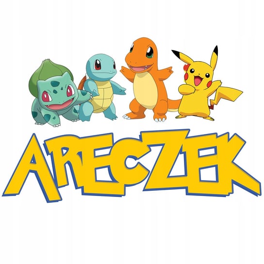 Naklejki Na Ściane Twoje Imię Pokemon Z2 Inna marka