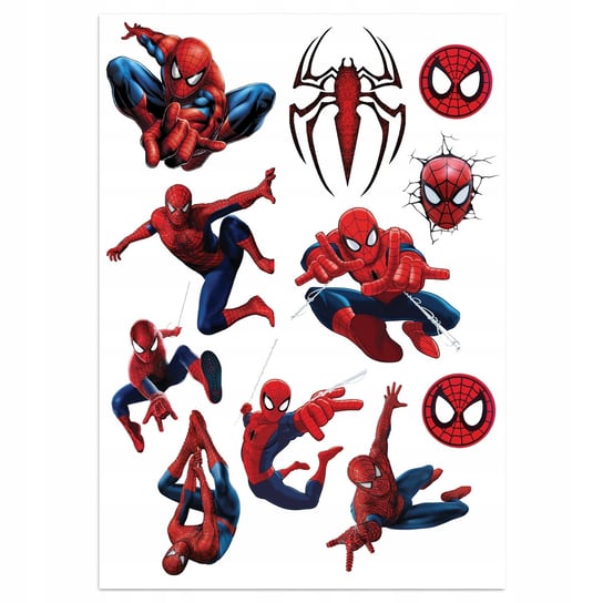 Naklejki Spider-Man Dekoracje Postacie A4 Z2 Propaganda