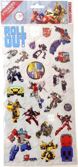 Naklejki Transformers +/- 50 sztuk W&O