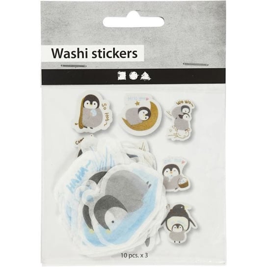 Naklejki Washi pingwiny Creativ Company A/S