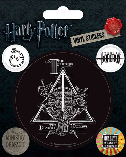 Naklejki winylowe Harry Potter (Symbols) Pyramid Posters