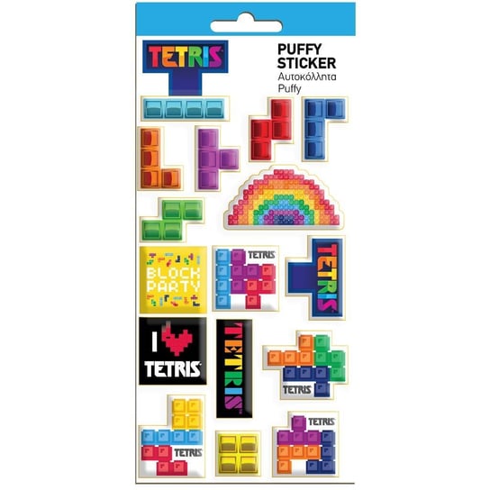 Naklejki wypukłe Tetris Diakakis