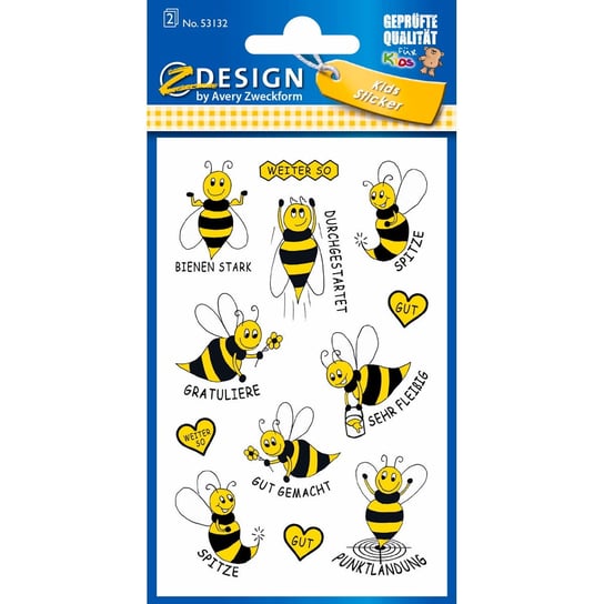 Naklejki Z-Design Pszczółki 2ark Inna marka
