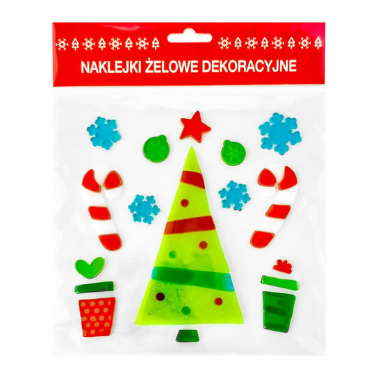 NAKLEJKI ŻELOWE BN CHOINKA Jawi