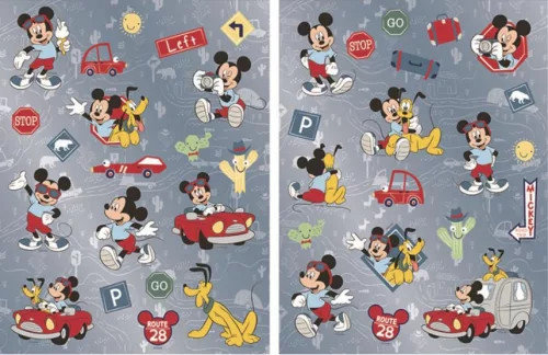 naklejki zestaw metaliczne Myszka Mickey Miki i przyjaciele Pluto Undercover
