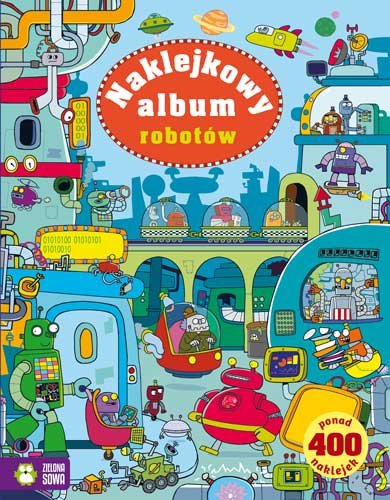 Naklejkowy album robotów Robson Kirsteen