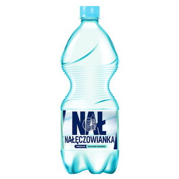 Nałęczowianka Naturalna woda mineralna delikatnie gazowana 1 l PET Nałęczowianka