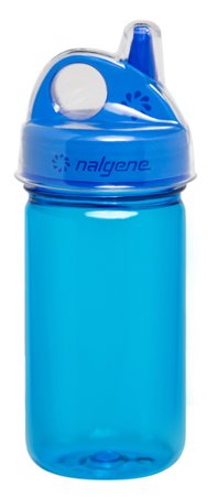 Nalgene, butelka termiczna, Grip-n-Gulp, 350 ml, niebieska Nalgene