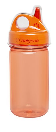Nalgene, butelka termiczna, Grip-n-Gulp, 350 ml, pomarańczowa Nalgene