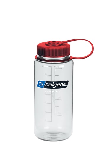 Nalgene, Butelka turystyczna, WM Clear with Red Loop-Top Closure, czerwony, 500 ml Nalgene