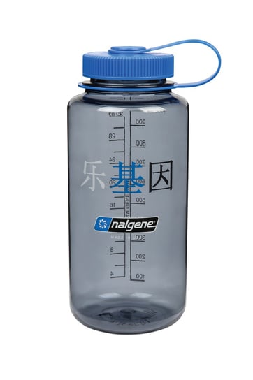 Nalgene, Butelka, WM Gray with Chinese Nalgene Logo, szary, 1 l Nalgene
