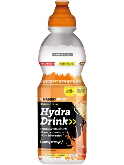 Namedsport Hydra Drink napój izotoniczny 500 ml o smaku pomarańczowym Namedsport