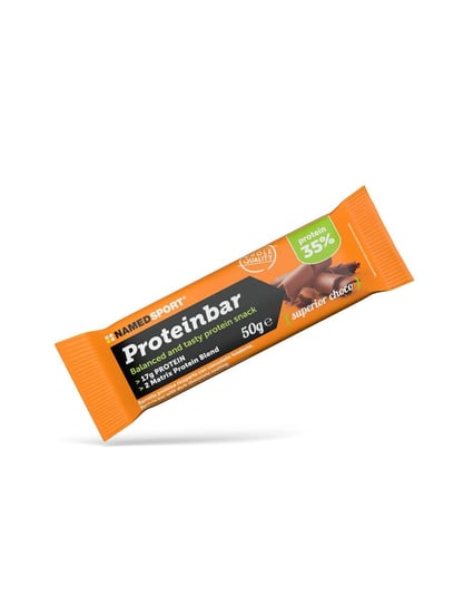 Namedsport Protein Bar 35 % Baton wysokobiałkowy o smaku czekoladowym 50 g Namedsport