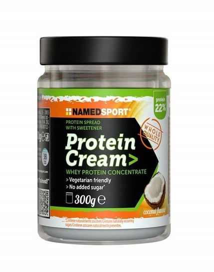 Namedsport Protein Cream Krem o smaku kokosowym 300 g Namedsport